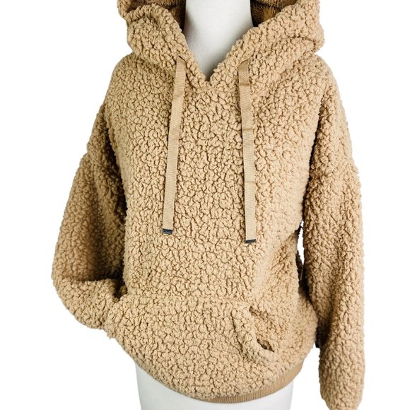 super soft teddy hoodie